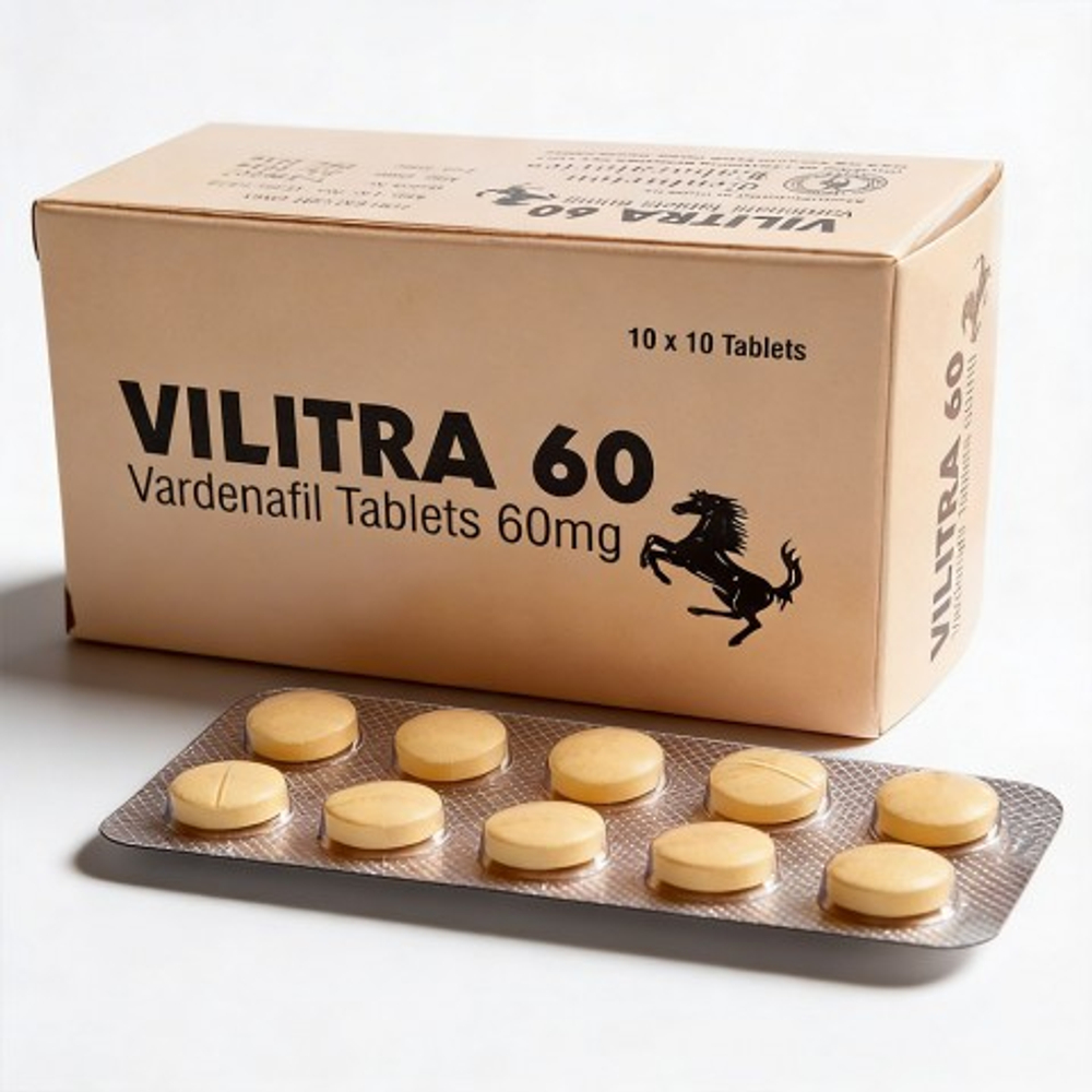 Препарат для усиления потенции и продления полового акта Vilitra 60 mg (10 шт.)
