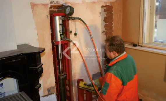 Телескопический домкрат Holmatro HFJ 10/30 G 4 с гравитационным возвратом