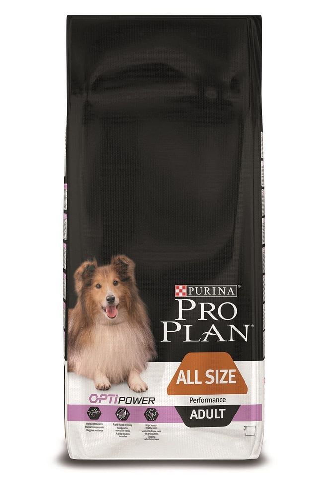 Pro Plan 14 кг adult OptiPower корм для активных собак всех пород Курица с рисом