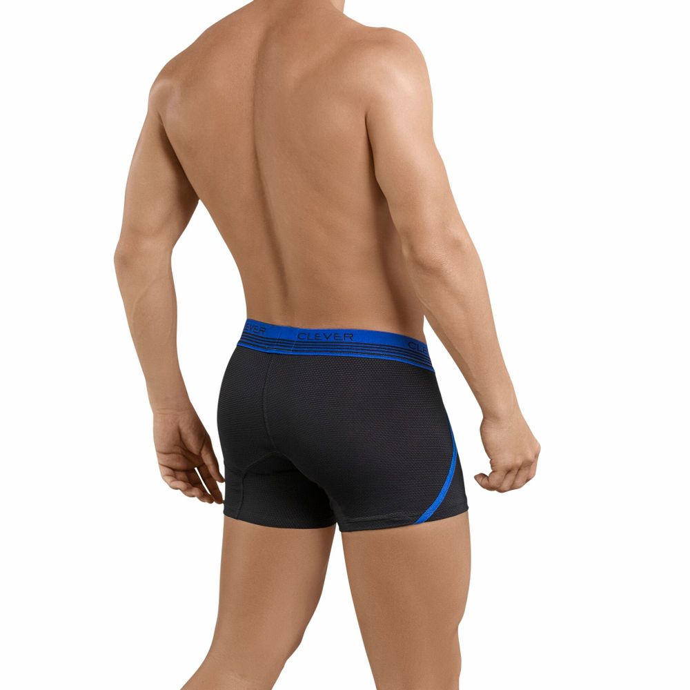 Мужские трусы боксеры черные Clever Lovely Boxer 239811