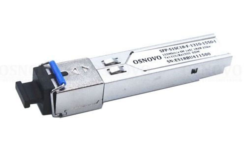 Osnovo SFP-S1SC18-F-1310-1550-I Сетевое оборудование