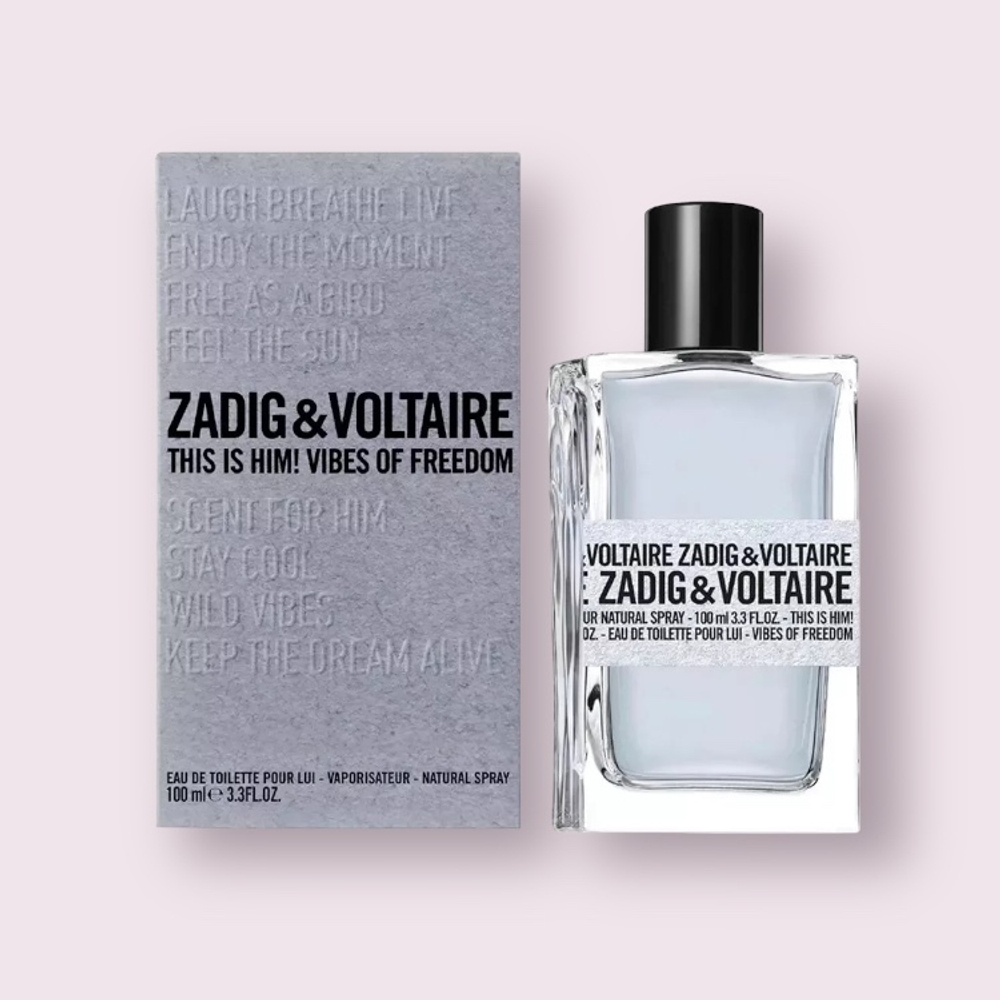 Туалетная вода Zadig Voltaire "This is Him! Vibes of Freedom",100 ml (LUXE)