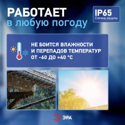 Прожектор светодиодный уличный ЭРА PRO LPR-062-0-65K-050 50Вт 6500К 5000лм IP65 призма | Прожекторы PRO