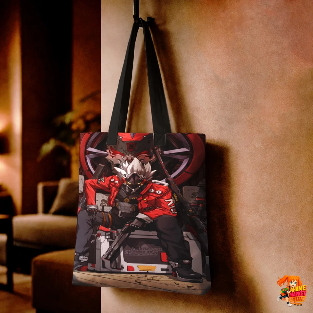 Сумка шоппер с принтом Zenless Zone Zero