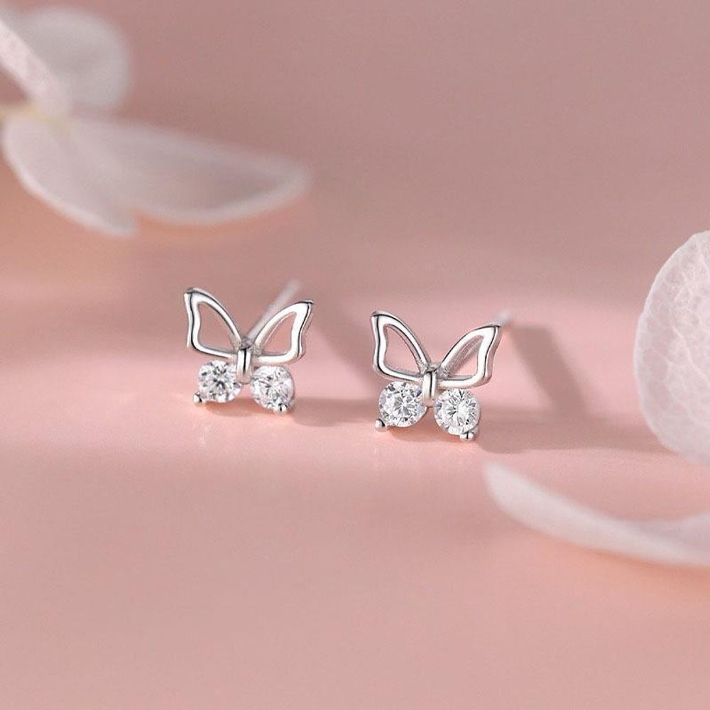 Серьги &quot;Butterfly Diamond&quot;