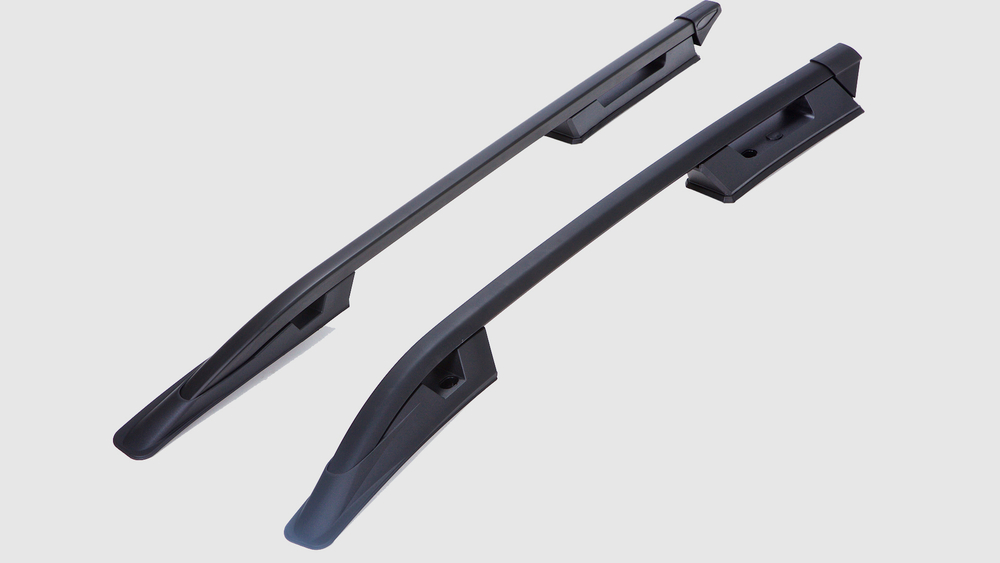 Рейлинги Can Otomotiv на крышу TOYOTA HILUX 2004-2015 (Falcon без поперечины, Алюминий, Сверление кузова, черный) арт.TOHI.73.0010