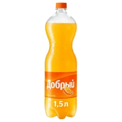 Газированный напиток Добрый Апельсин, 1,5 л