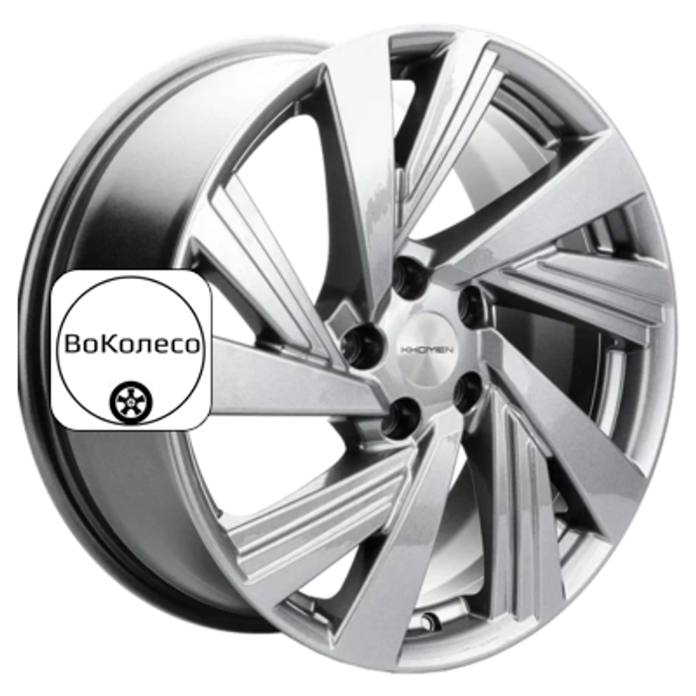7,5x18/5x114,3 ET38 D67,1 KHW1801 (Outlander) Gray Khomen Wheels