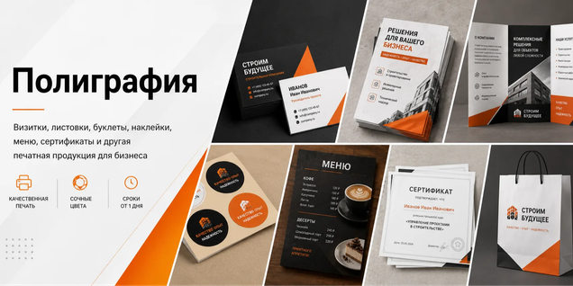 Полиграфия для бизнеса
