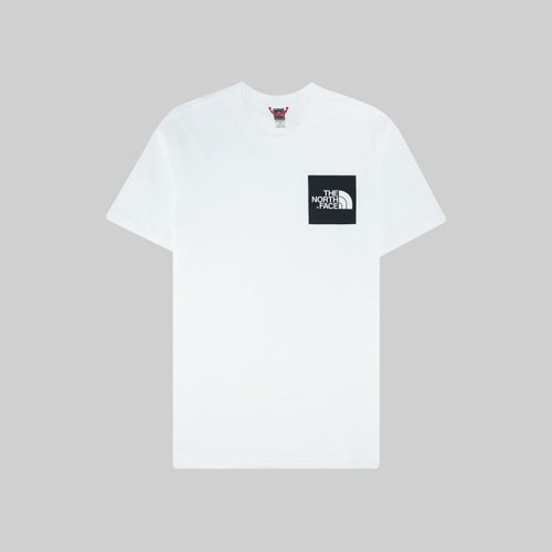 Футболка мужская The North Face Fine TNF White/TNF Black артикул:T0CEQ5LA9 - купить в магазине Дайс