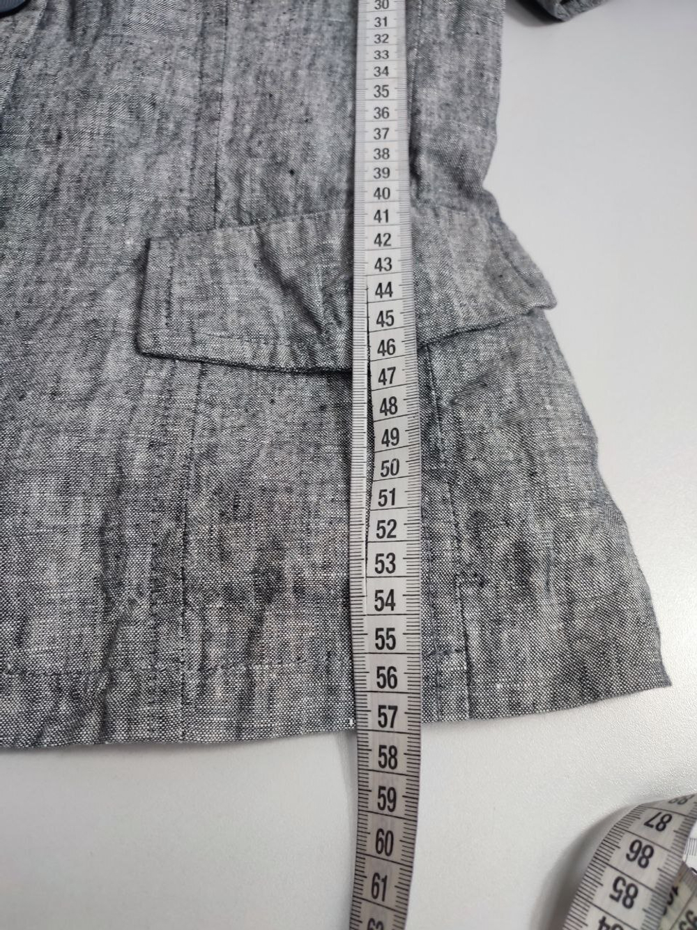 Жакет O'stin из хлопка и льна 44 размер