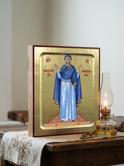 Икона Пресвятой Богородицы, Нерушимая стена на дереве: 125 х 160 (Синопсисъ)