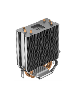 DEEPCOOL AG300 LED LGA1700/1200/115X/AM5/AM4 (36шт/кор, TDP 150Вт, PWM, Multi-Color LED Lighting, Fan 92mm, 3 тепл. Трубки прямого контакта) RET