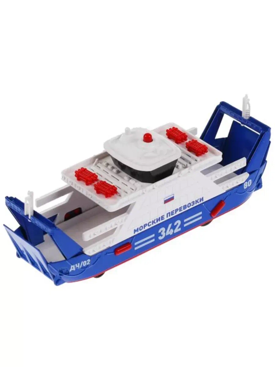 Игрушечный транспорт Пассажирский паром звук свет 17 см