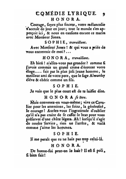Tom Jones. Comédie lyrique en trois actes | Antoine-Alexandre Henri Poinsinet