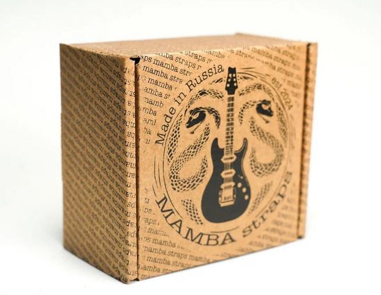 MB5072-164 Ремень для гитары, нейлоновый, хаки, Mamba straps