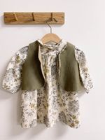 Платье с жилеткой Bonpoint