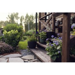 Катушка для шланга GF GF80005846 MINI CONCEPT PLUS механическая переносная в комплекте со шлангом 1/2 15м | Аксессуары для полива Green Apple