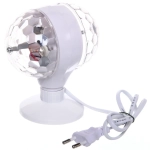 Диско-шар светодиодный «Волшебный шар» 2х сторон., LED (красный, зеленый, синий) (220V)