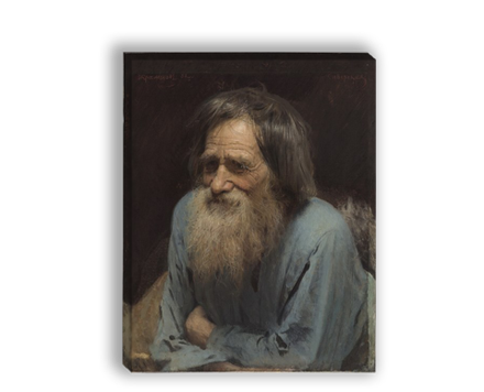 "Мина Моисеев", Крамской Иван Николаевич, картина (репродукция)