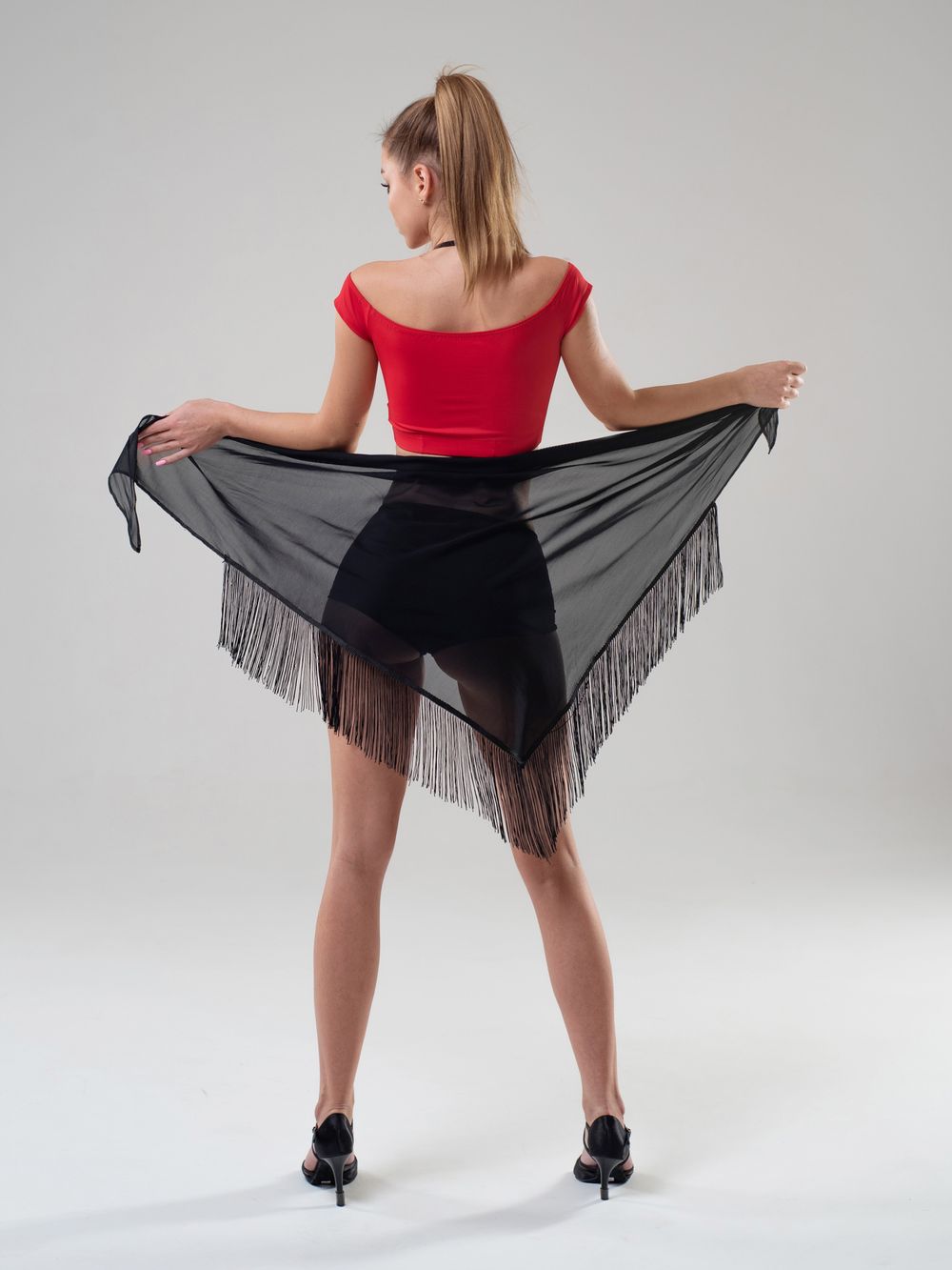 Юбка-косынка Lady Shadow, Черный