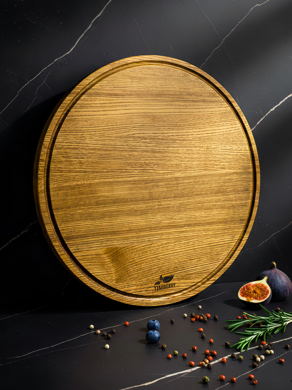 Разделочная доска круглая 30 см