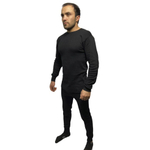 Мужское нательное бельё черного цвета RUS 52 (XL)