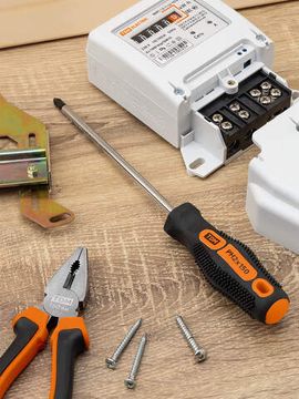 Отвертка крестовая двухкомпонентная, CR-V тип PH2x150, серия "Алмаз" TDM