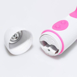 Розовый вибратор с клиторальным стимулятором и 30 режимами вибрации - 19,4 см. (Цвет: розовый)