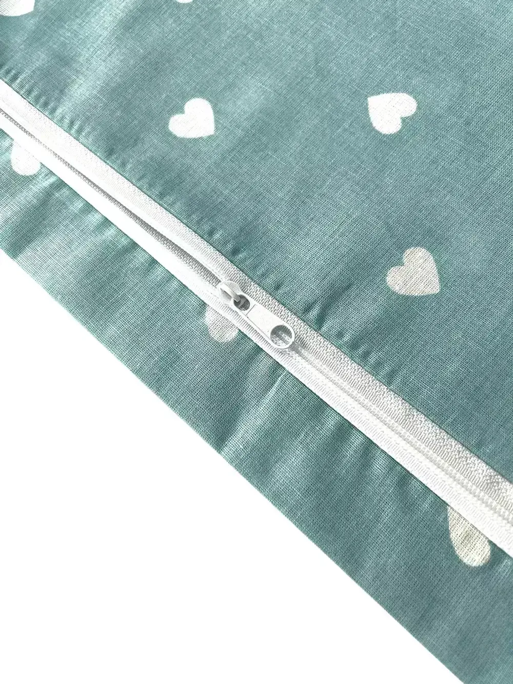 Наволочка комплект 2шт перкаль Сказка "Николь" 45х45 см на молнии