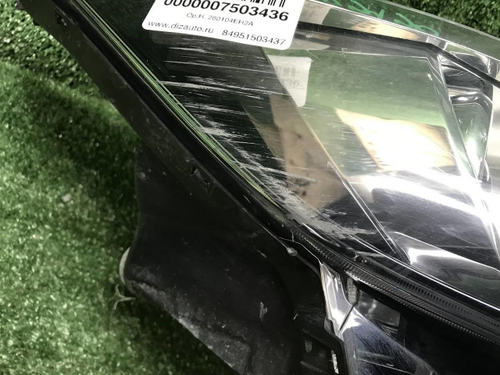 Битая Фара правая Nissan Qashqai J11 13-19 галоген