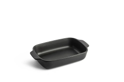 KitchenAid Блюдо для запекания L 38x23x7,5 см матовое черное