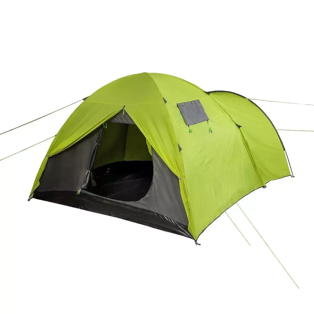 Палатка 6-местная Premier Fishing BORNEO-6-G зеленая ((215+265)x340x210)