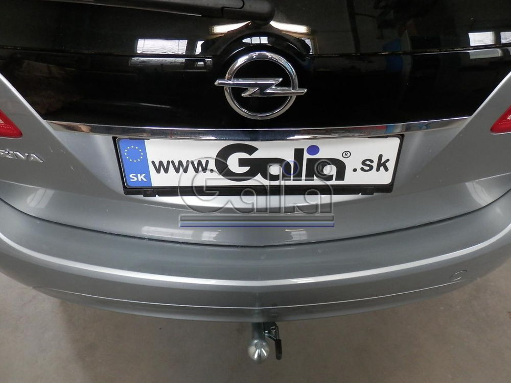 Фаркоп оцинкованный Galia O064C для Opel Meriva 2010-(паспорт и сертификат в комплекте)(без электрики)