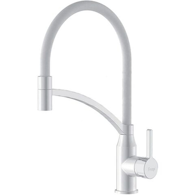 Смеситель для кухни, Frap, гибк излив, с картриджем, бел, F4552-8