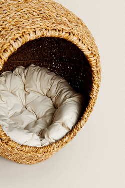 ZARA HOME ДОМИК ДЛЯ ДОМАШНИХ ЖИВОТНЫХ, СВЕТЛО-БЕЖЕВЫЙ