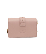 Кожаная сумка через плечо MICRO LOVE BAG ICON SIMPLY Pinko - пудро-розовый(100064 A0F1)