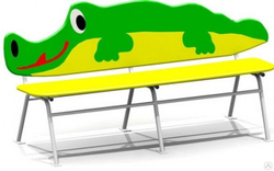 Скамейка детская «Крокодил»
