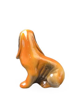 Фарфоровая статуэтка "Бассет-хаунд"