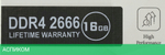 Оперативная память AGI 16GB AGI266616SD138