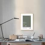Рамка 30х40 см небьющаяся аналог IKEA багет 12 мм дерево BRAUBERG "Woodray" цвет натуральный (3 штуки в упаковке)
