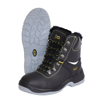 Ботинки КОМФОРТ/Ю, кожа, натуральный мех, ПУ-ТПУ (02760)