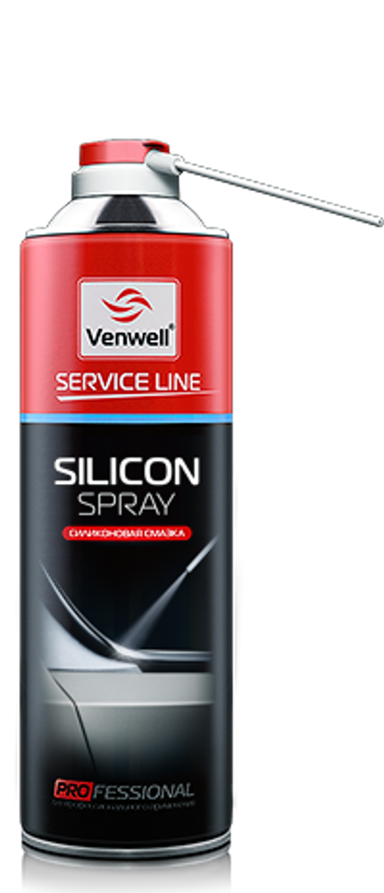 VW-SL-044RU Venwell Силиконовая смазка Silicon Spray (аэрозоль) 500 мл