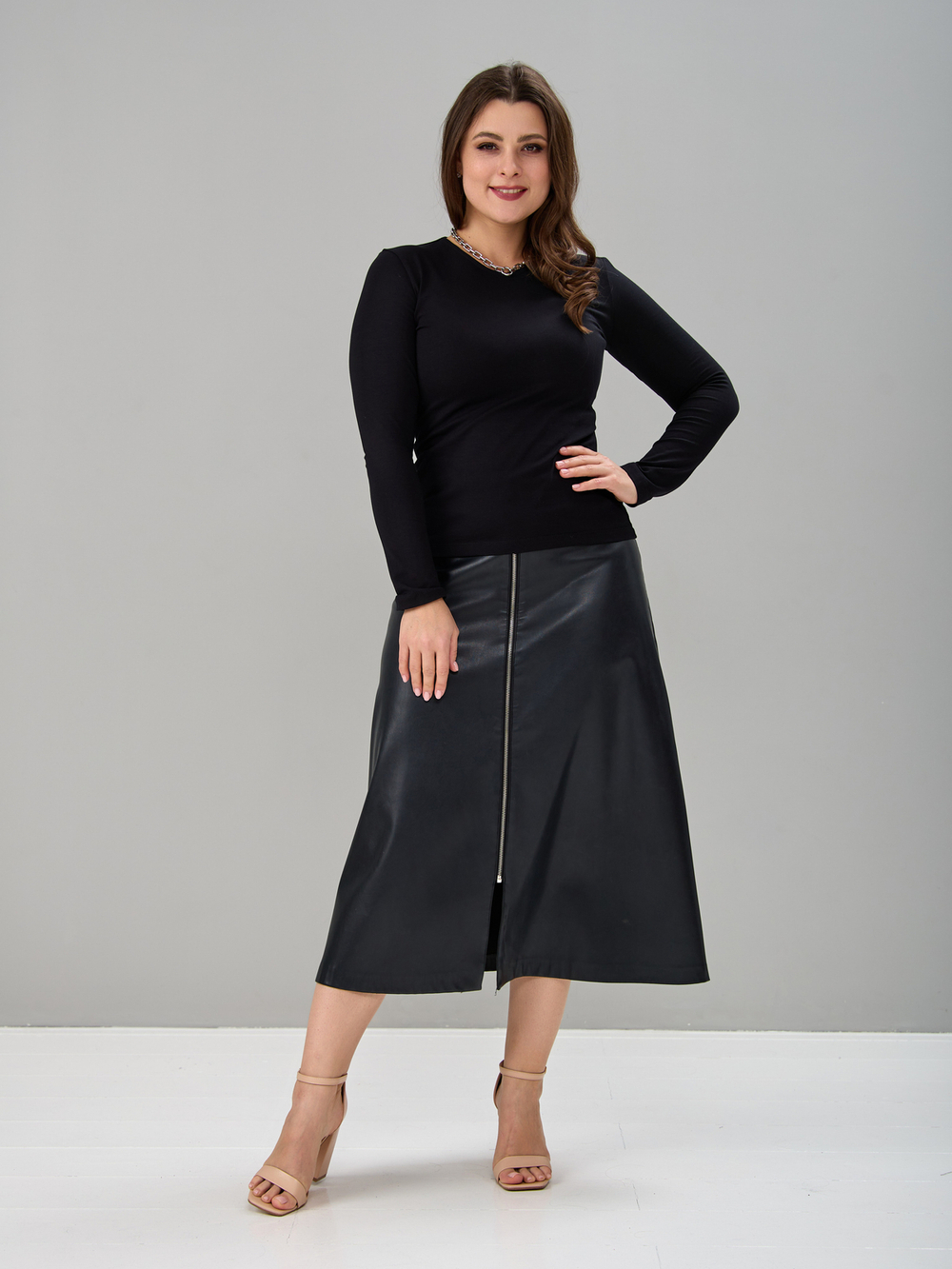 Лонгслив ЛНкл-081/черный