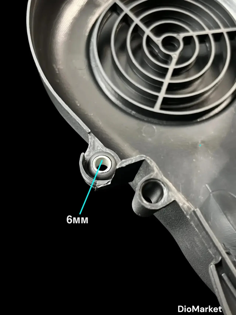 кожух обдува цпг на генератор ямаха джог 3KJ / Стелс тактик 1e40qmb