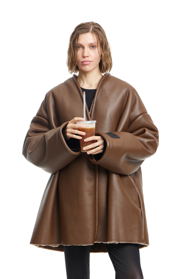 Дубленка NE SHUBA Brown