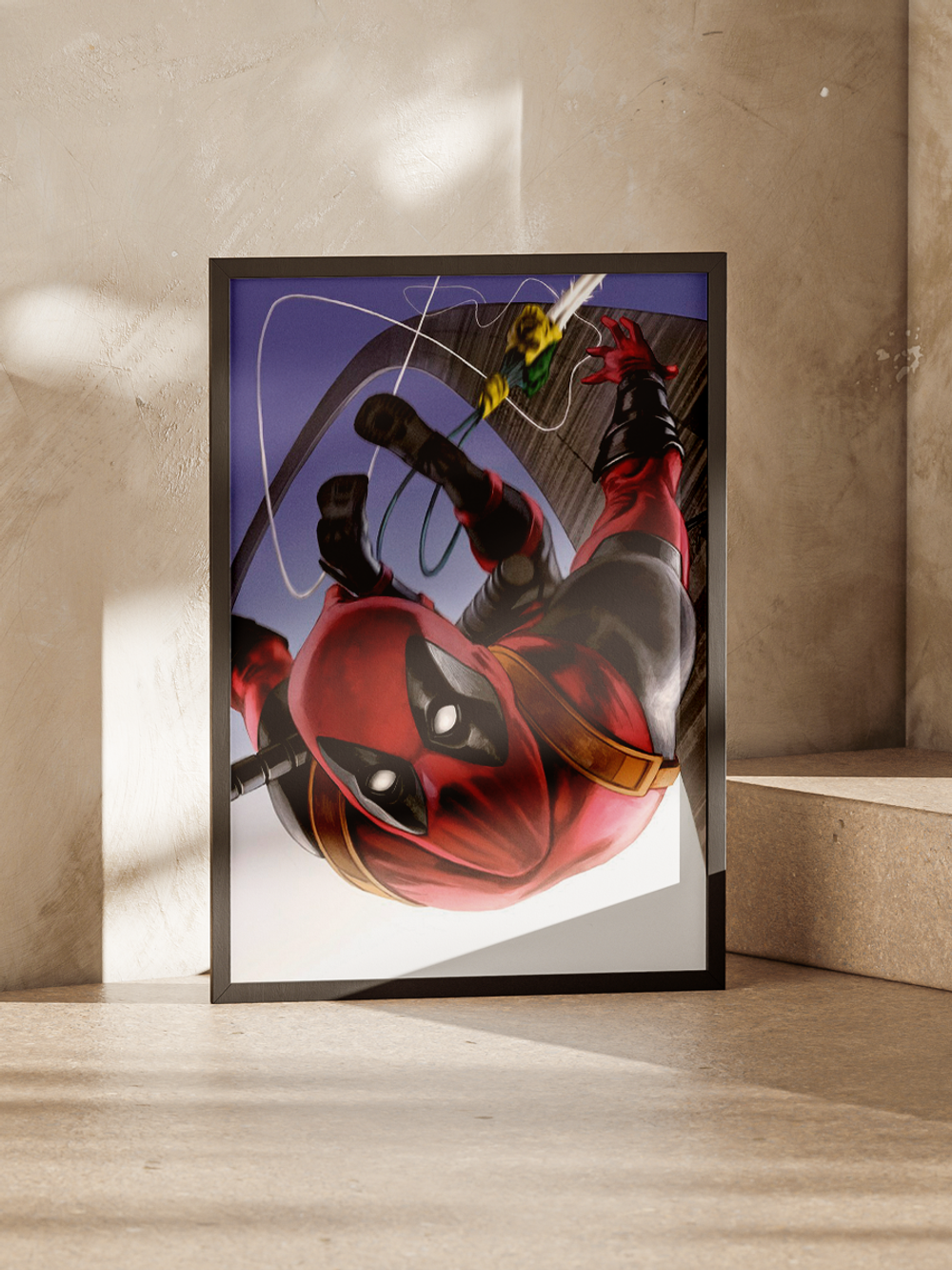Постер плакат Арка Ворот Deadpool Дэдпул
