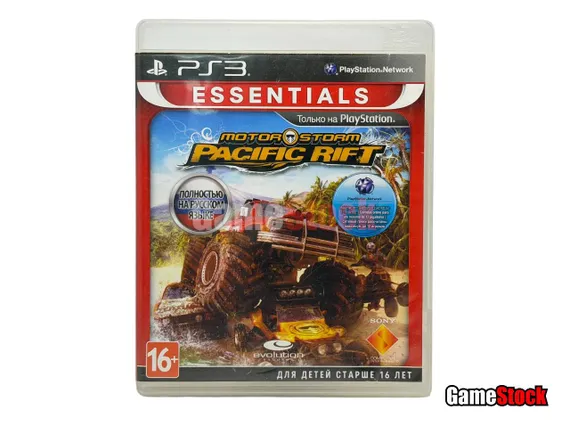PS3 Motorstorm: Pacific Rift (Б/У, Английский язык, BCES-00129)