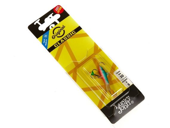 Балансир Lucky John CLASSIC 3 с тр. 30мм/54 блистер