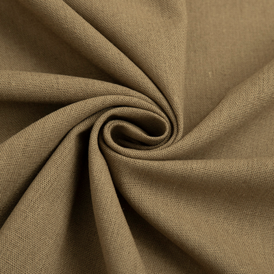 Лен-вискоза, 175 гр/м2, 135 см, коричневый